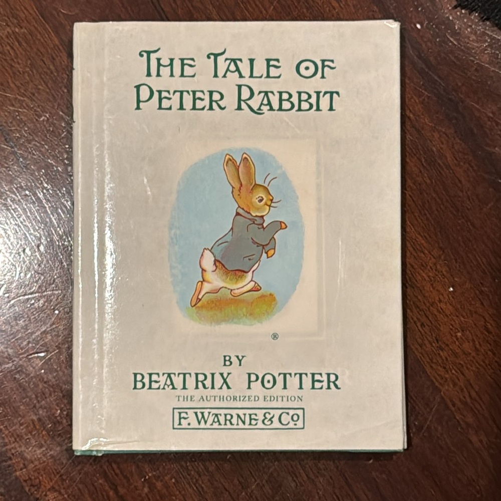 Vintage The Tale Of Peter Rabbit by Beatrix Potter F. Warne & Co Hard Cover